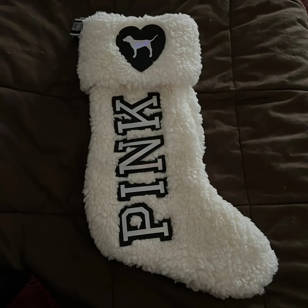 PINK Holiday Stocking